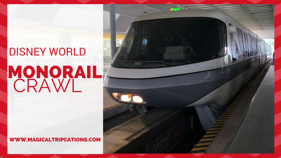 Disney World Monorail Crawl