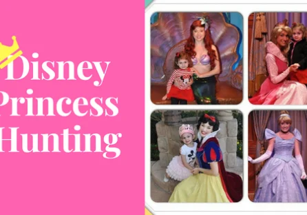 A collage of photos with the words disney princess parenting